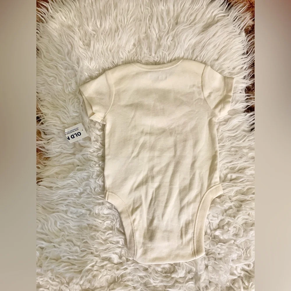 New Old Navy Living My Best Life Newborn 0-3M Gender Neutral Onesie
